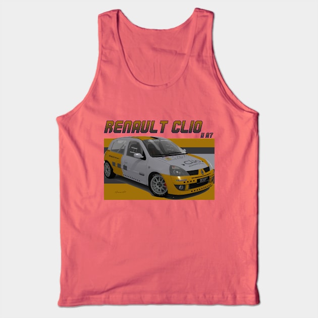 Renault Clio II A7 Tank Top by PjesusArt